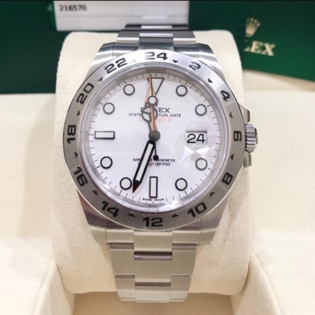 ROLEX Explorer 2 - Polar White Dial Ref: 216570