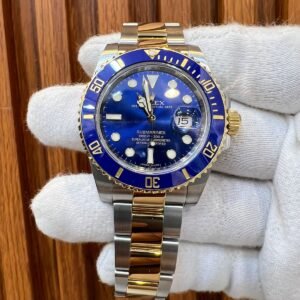 Rolex Submariner Steel and Gold Blue Dial 116613LB