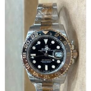 Rolex GMT Master 2 Steel and Rose Gold “Rootbeer” 126711CHNR Luxury Watch
