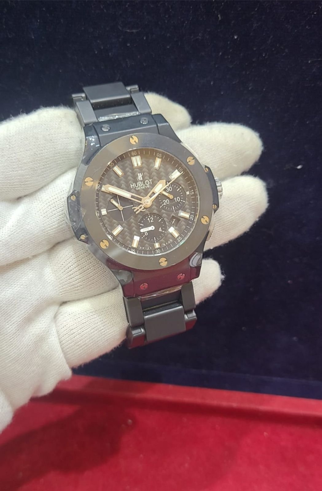 Hublot Big Bang Ceramic Black Magic Black Carbonfiber