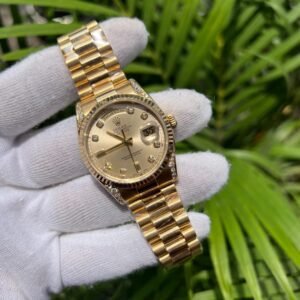 Rolex Day-Date President - 18CT Solid Gold with Diamond Dial